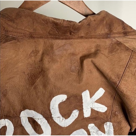 Giovanni Genuine Leather Jacket ‘Rock On’ (Vintage) - Picture 4 of 6